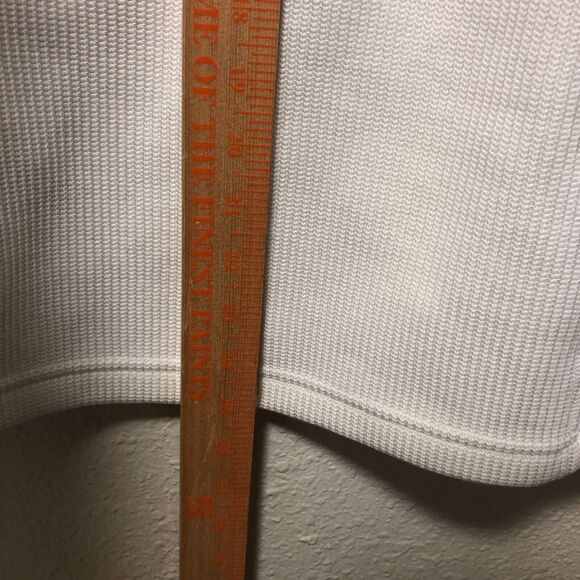 spyder jacket large core white women's sweater knit full zip fitted blue g1 - Picture 10 of 13